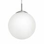 Pendant lamp opal glass matte white 0