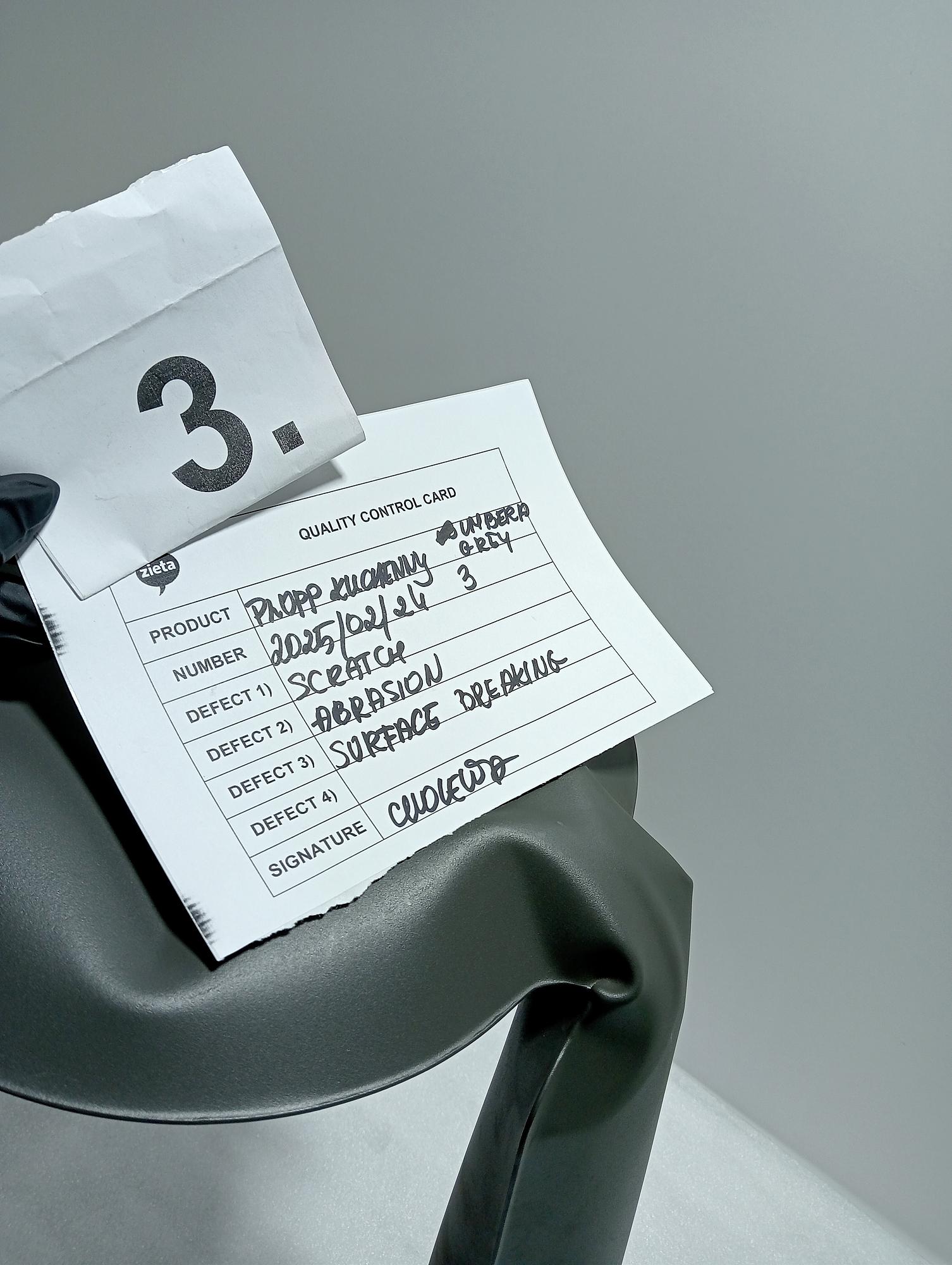 Plopp Kitchen Stool Steel Umbra Grey Matte 4