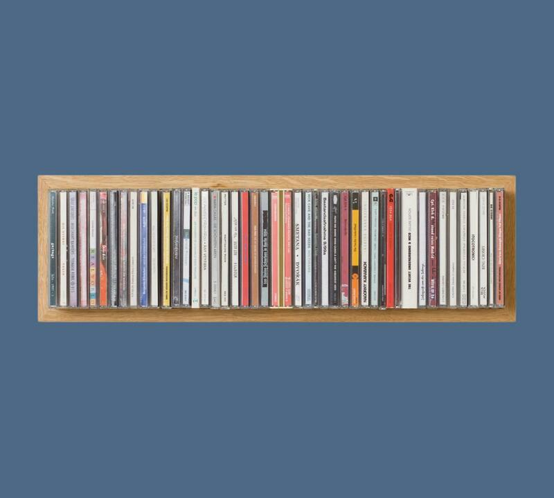 CD-Regal mit Eichenrahmen b-cd2 Kratzspuren Oberfläche 2