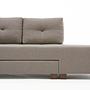 Manama Corner Sofa Bed Left - Cream 9