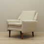Armchair Textile Wood Cream 1970s 5