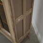 Vintage Display Cabinet Wood Grey 1960s  9