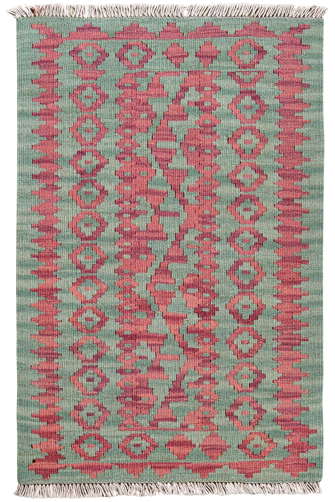 Kilim Gashgai Teppich Mehrfarbig 0