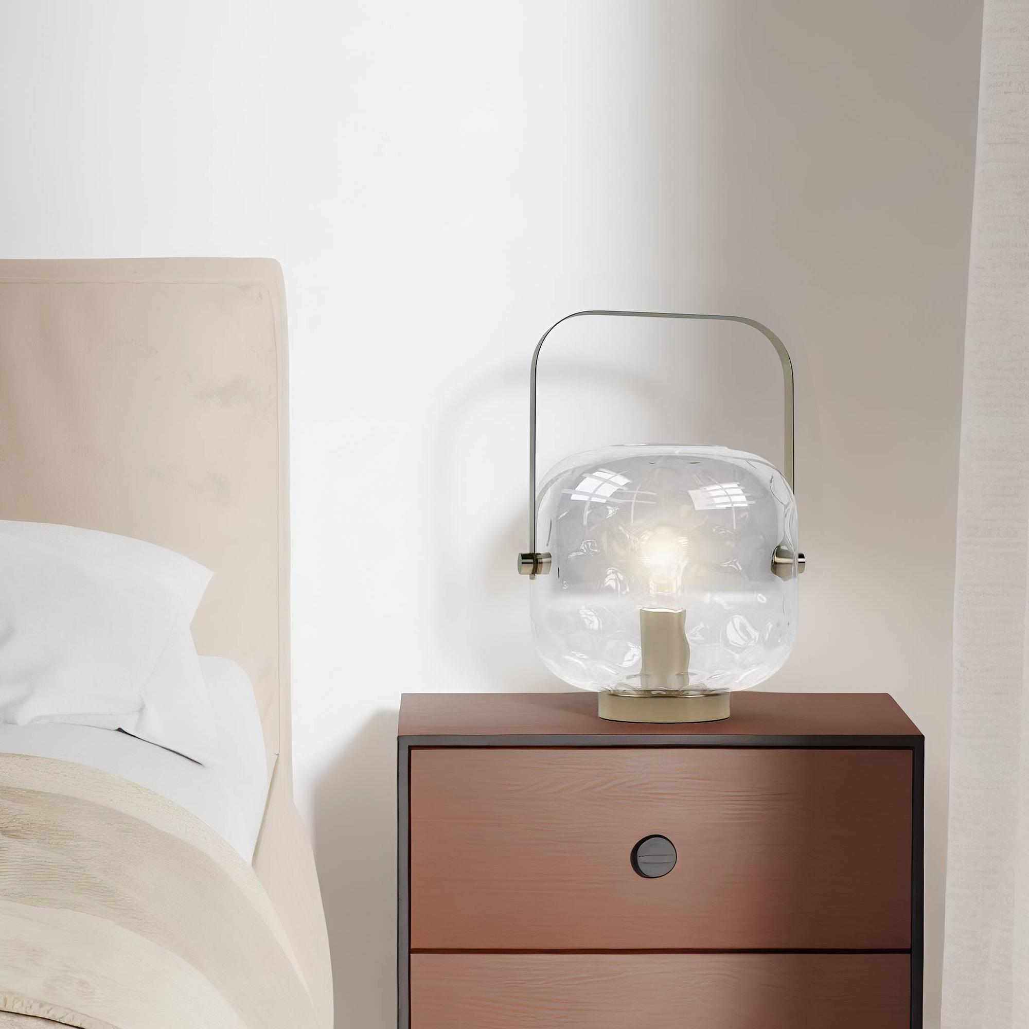 Table lamp Arga 1-bulb Transparent 0