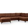 Porto Corner Sofa Camel 4