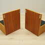 2x Hanging Nightstand Set Wood Brown 1960s 8