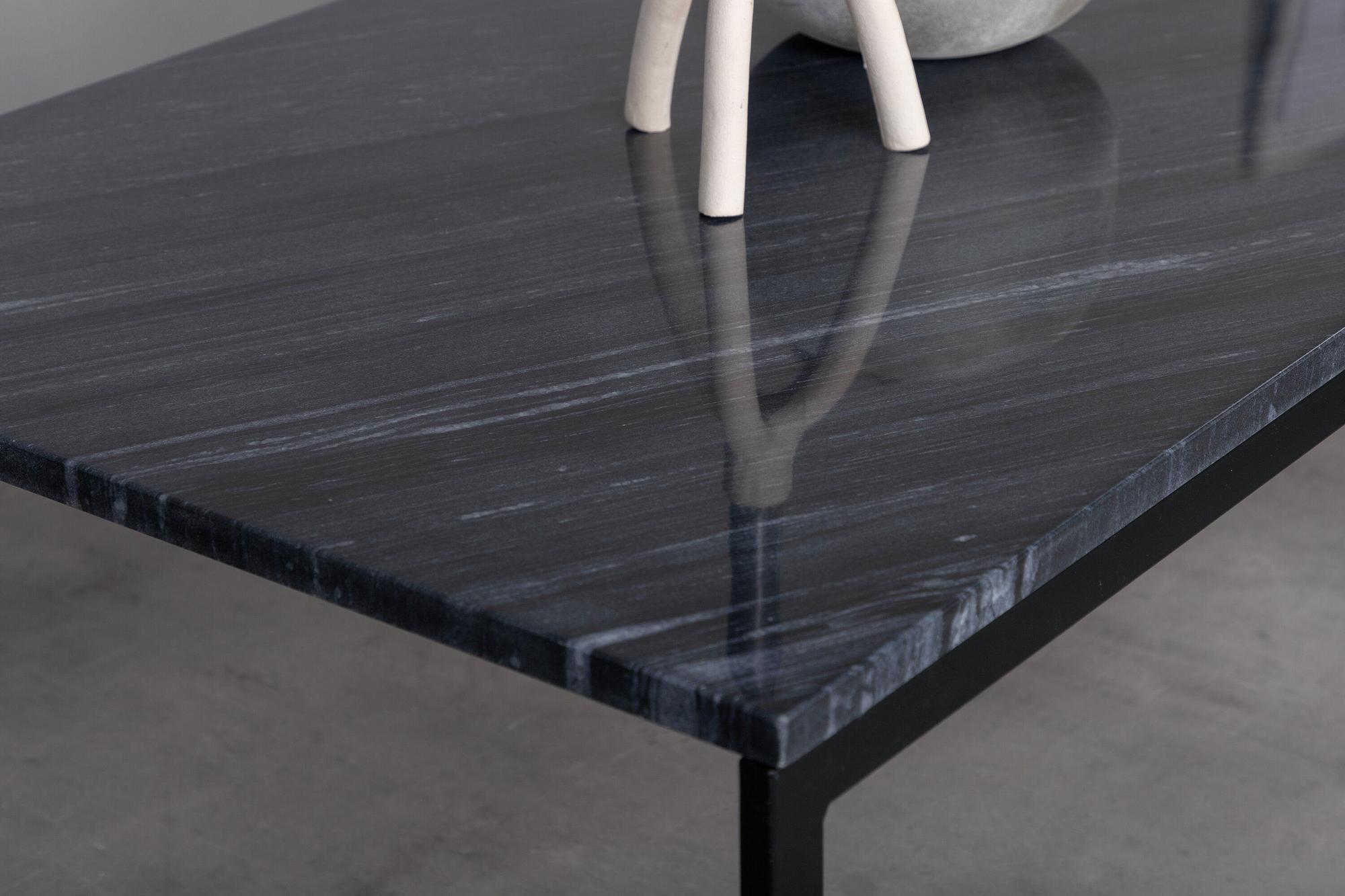 Estelle Coffee table Marble Grey Black 120x60x36cm 3