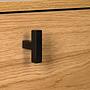 Regal Holz Metall Natur 5
