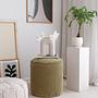 Teddy Fitilli Stool Khaki Grey 1