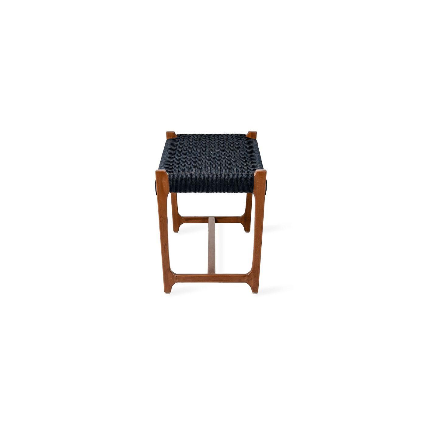 Kuwana Garden Bench Indigo Weave 1