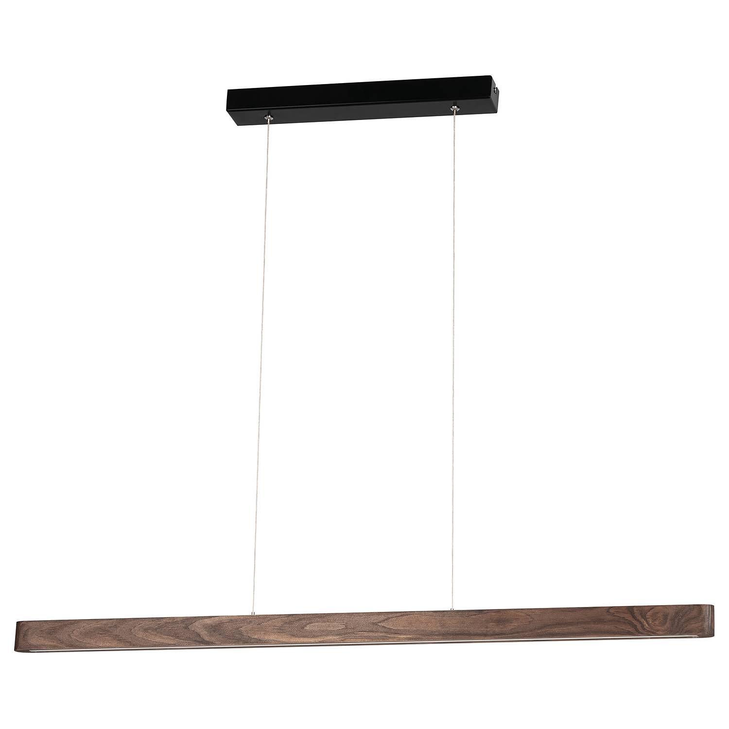LED-Pendelleuchte Forestier III Kiefer Massiv Stahl 1