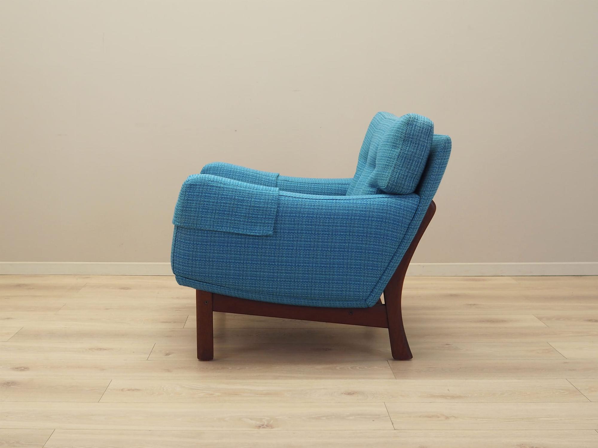 Armchair 1960s Blue 3