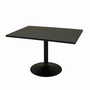 Side table wood black 1970s 0