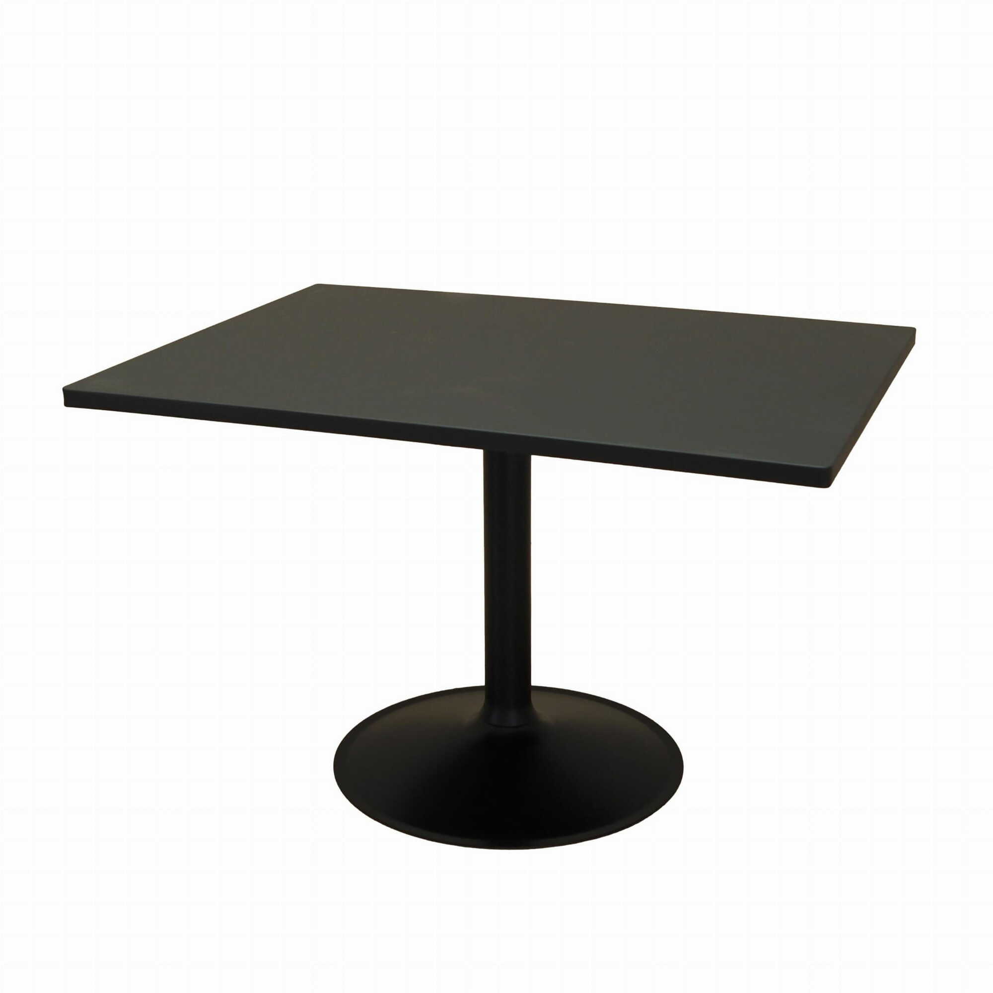 Side table wood black 1970s 0