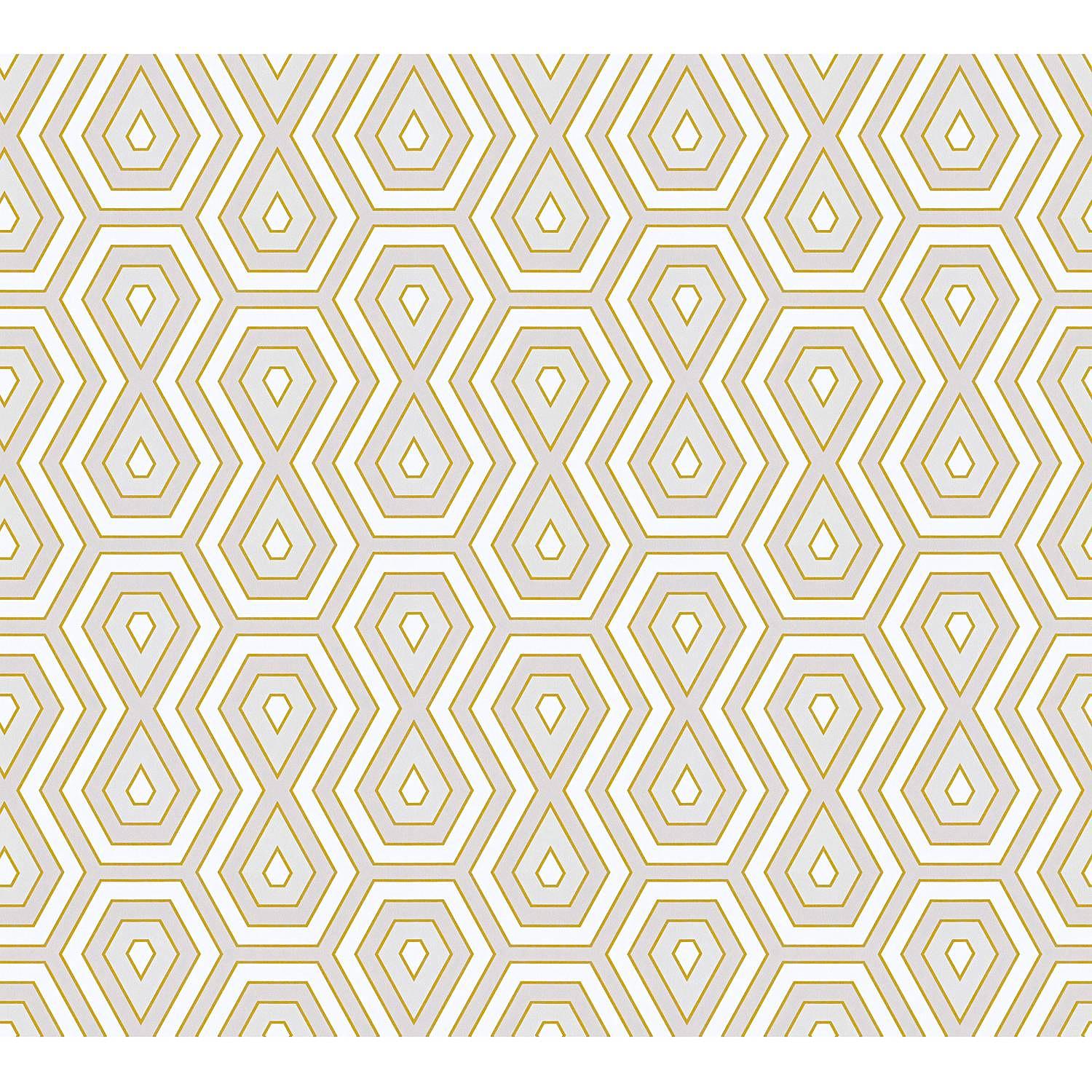 Vliestapete Braganca Gold 0,53m x 10,05m Gold 1