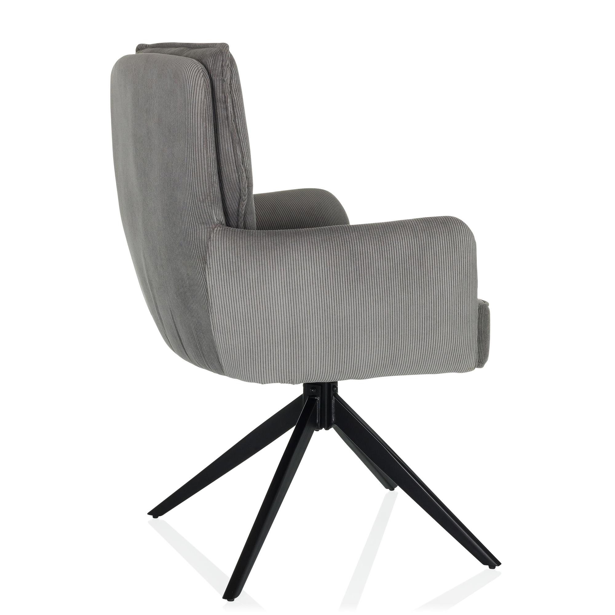 TARUGO Drehstuhl Stoff Grau 7