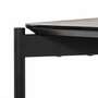 Beistelltisch Holz Metall Schwarz 3