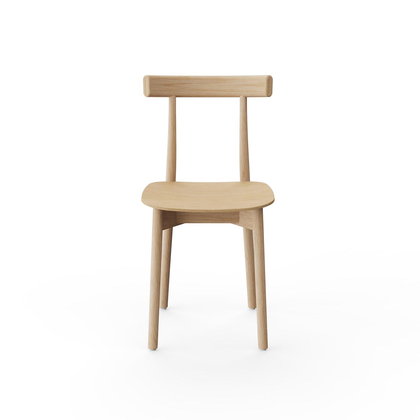 Skinny Dining Chair Oak 0