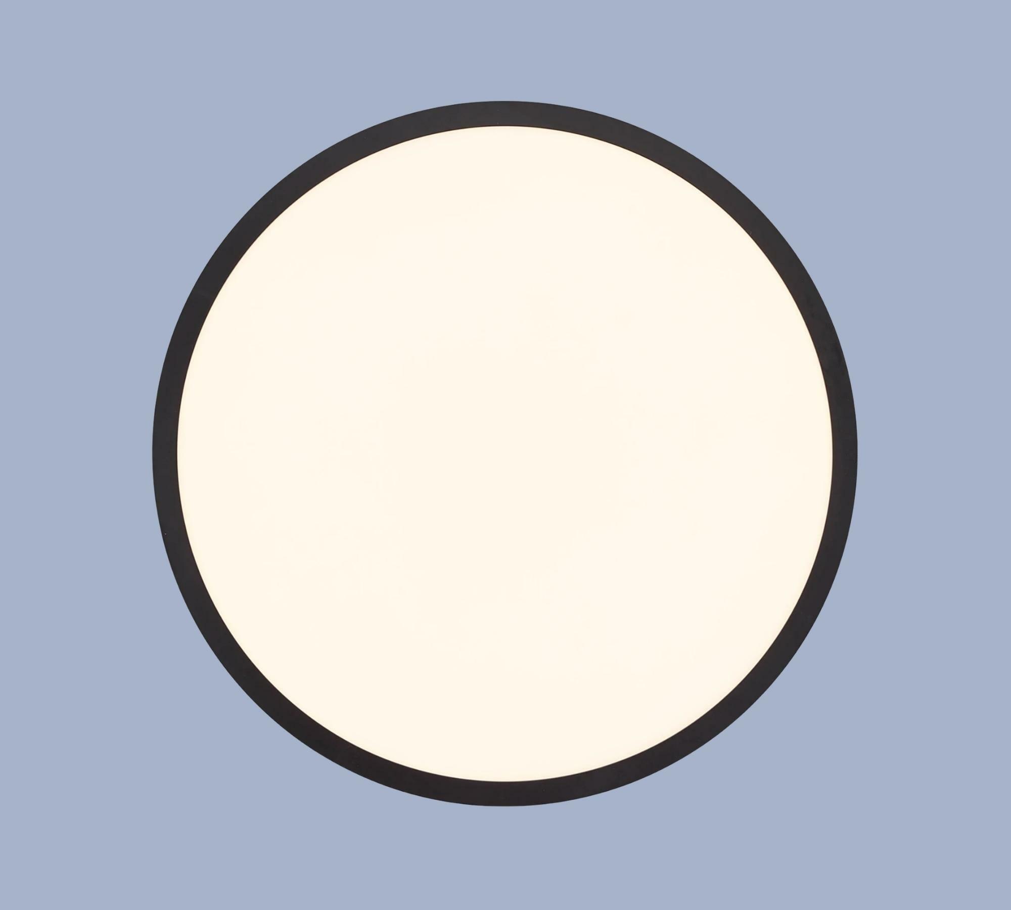 1-flame LED ceiling light Plastic Black 2