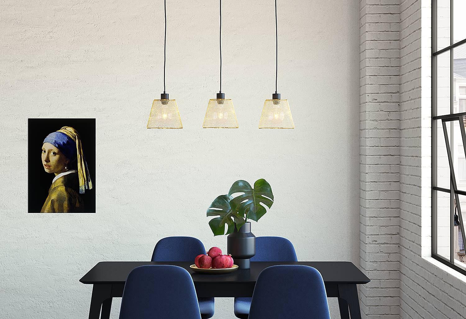 Le Vicel Pendant Lamp Iron 3-light 3