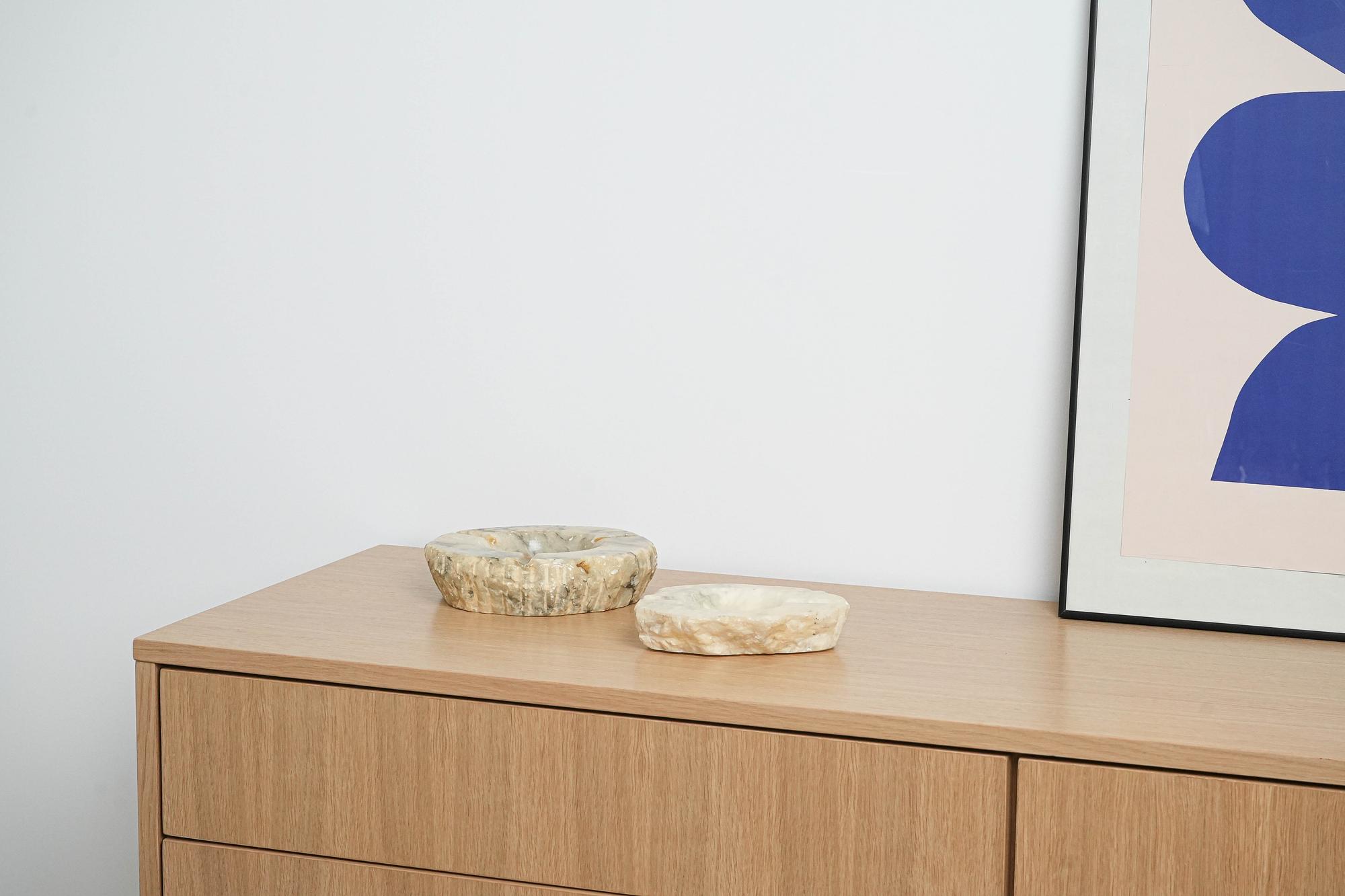 Onyx ashtray Grey 1970s 1