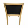 Carlotta SO0991 Stuhl Holz Leder Braun 2