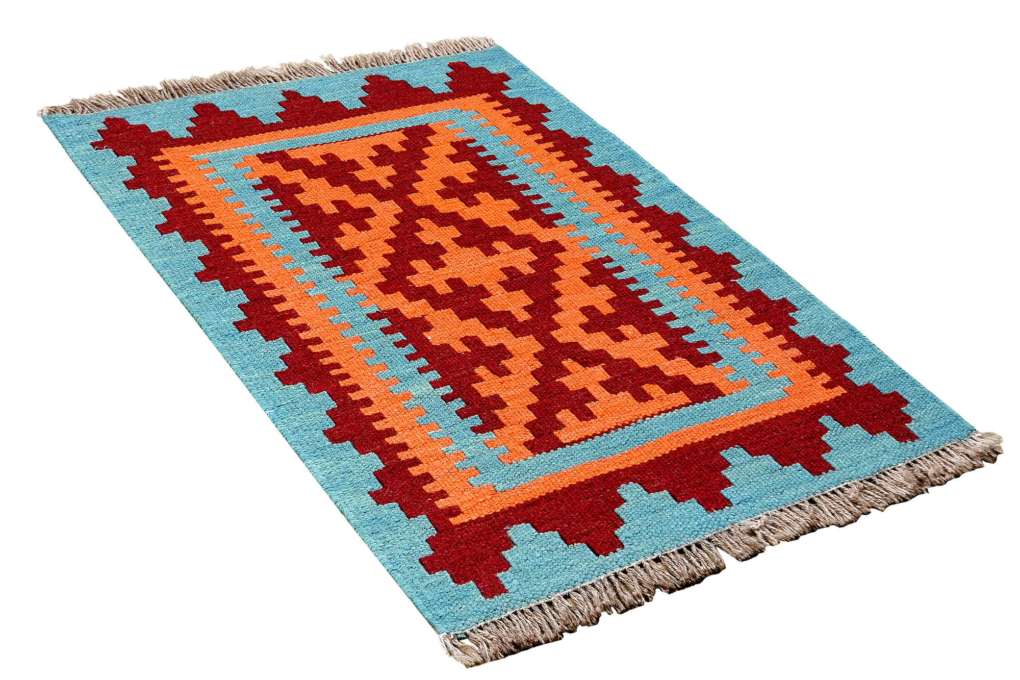 Kilim Gashgai Teppich Mehrfarbig 2