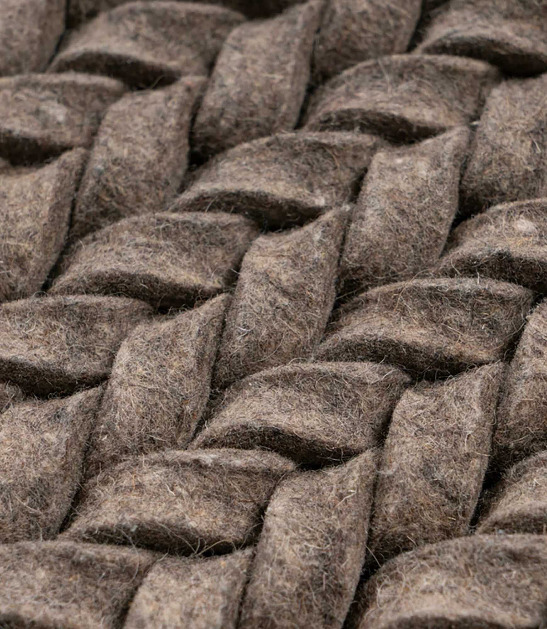 Kurzflorteppich Neuseelandwolle Taube 160x230cm 2