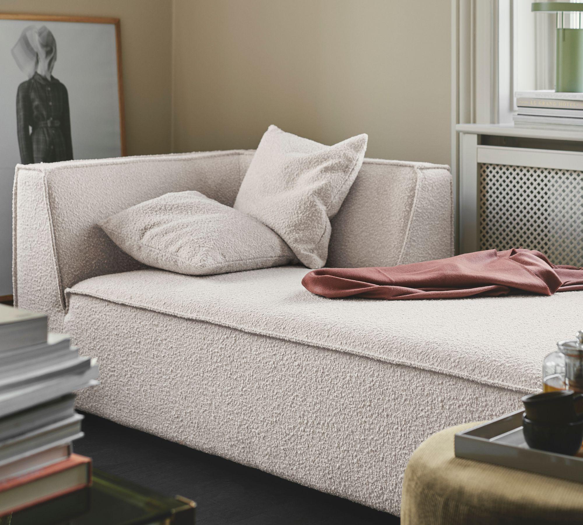 Dane 1-Sitzer Récamiere Rechts Maya Warm Grey 5