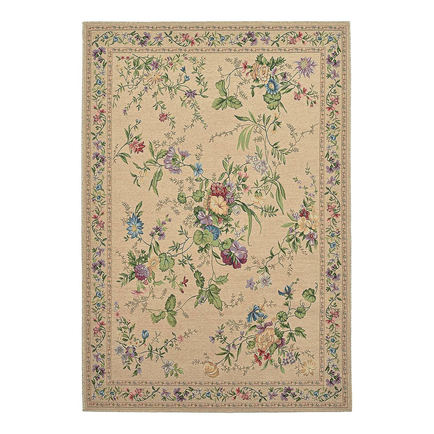 Flomi Sagrini Kurzflorteppich Beige 70 x 120 cm 1