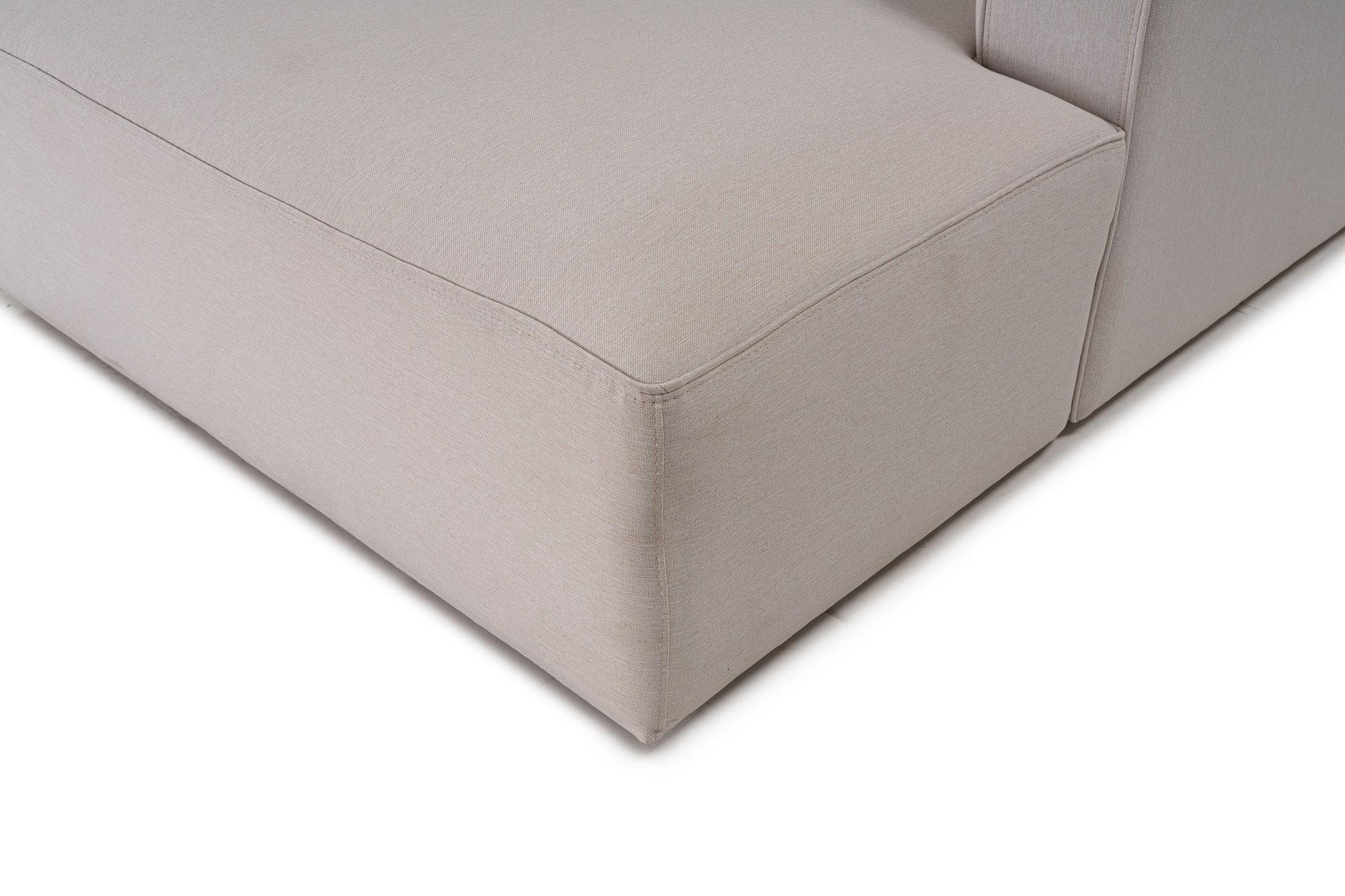 Mora Ecksofa Rechts Beige 8