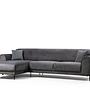 Image Corner sofa Left Anthracite 7