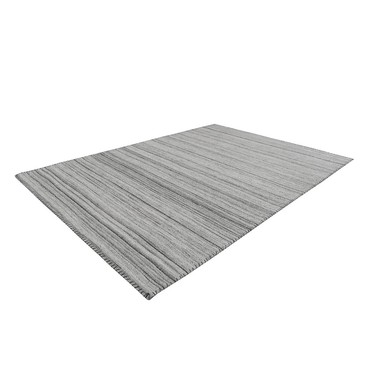 Phoenix 210 Kurzflorteppich Grau 80 x 150 cm 3