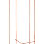 Allure Runder Beistelltisch Eisen Glas Rosa 0