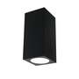 Outdoor wall light 2-flame aluminum black 2