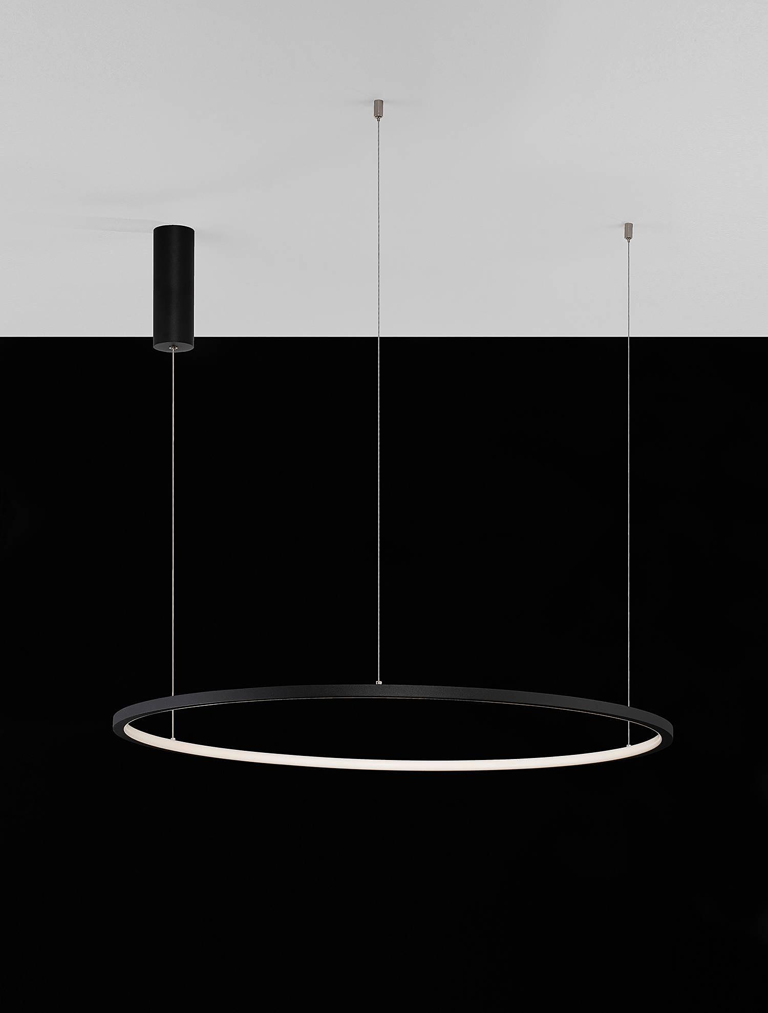 Pendant light Tarquin 1-light Aluminum Black 80 cm 4