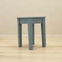Stool Wood Gray 1950s 6