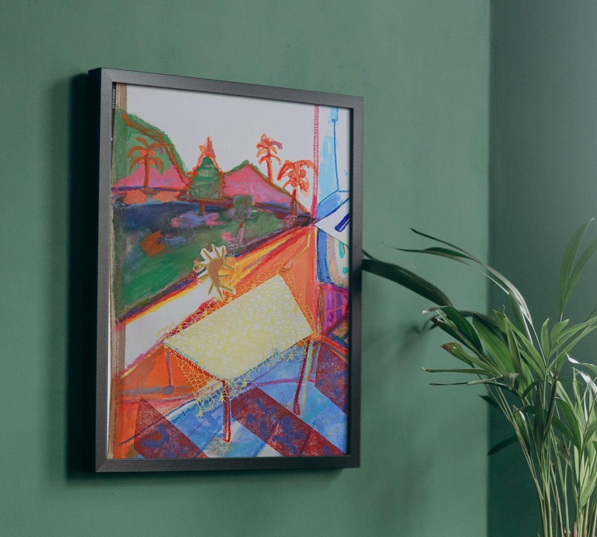 La Mesa Stampa d'arte Multicolore 3