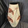 Vintage Vase Keramik Weiß 4