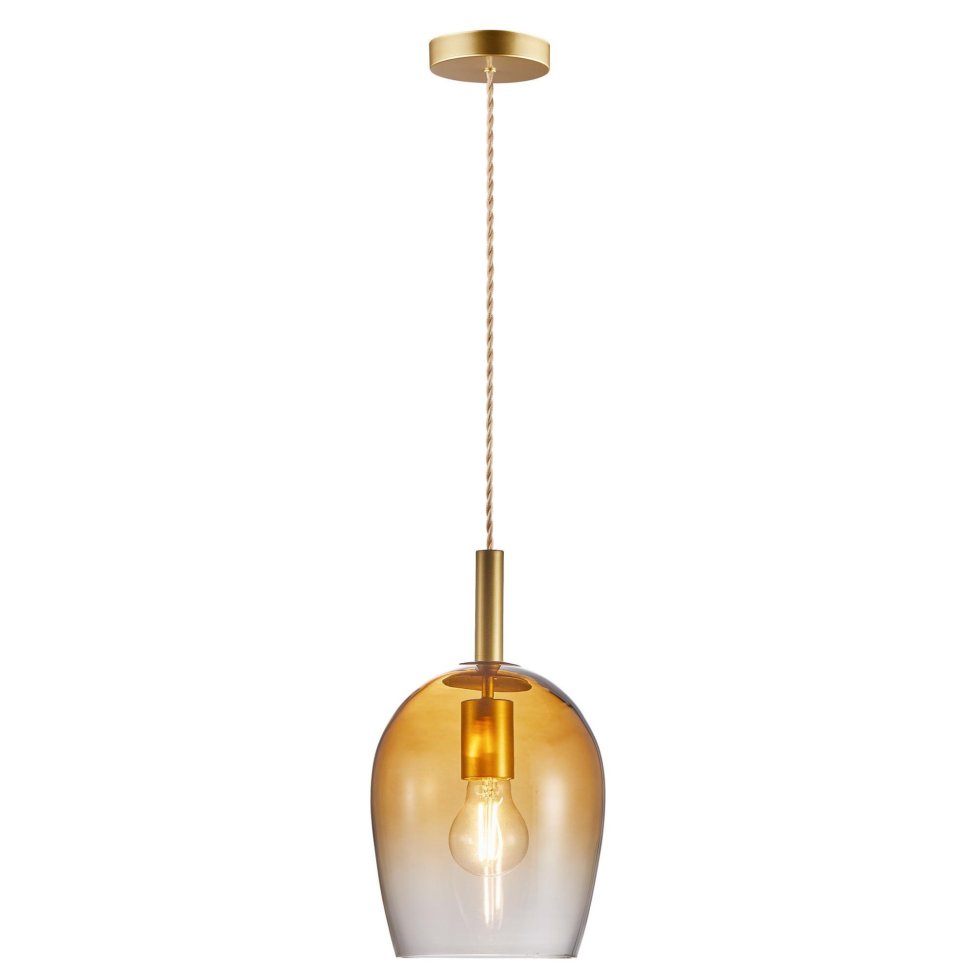 Uma 18 Pendant Light Amber 5
