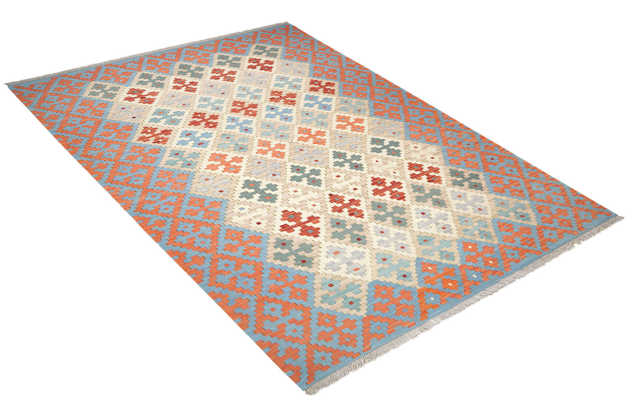 Kelim Gashgai Wolle Mehrfarbig 2