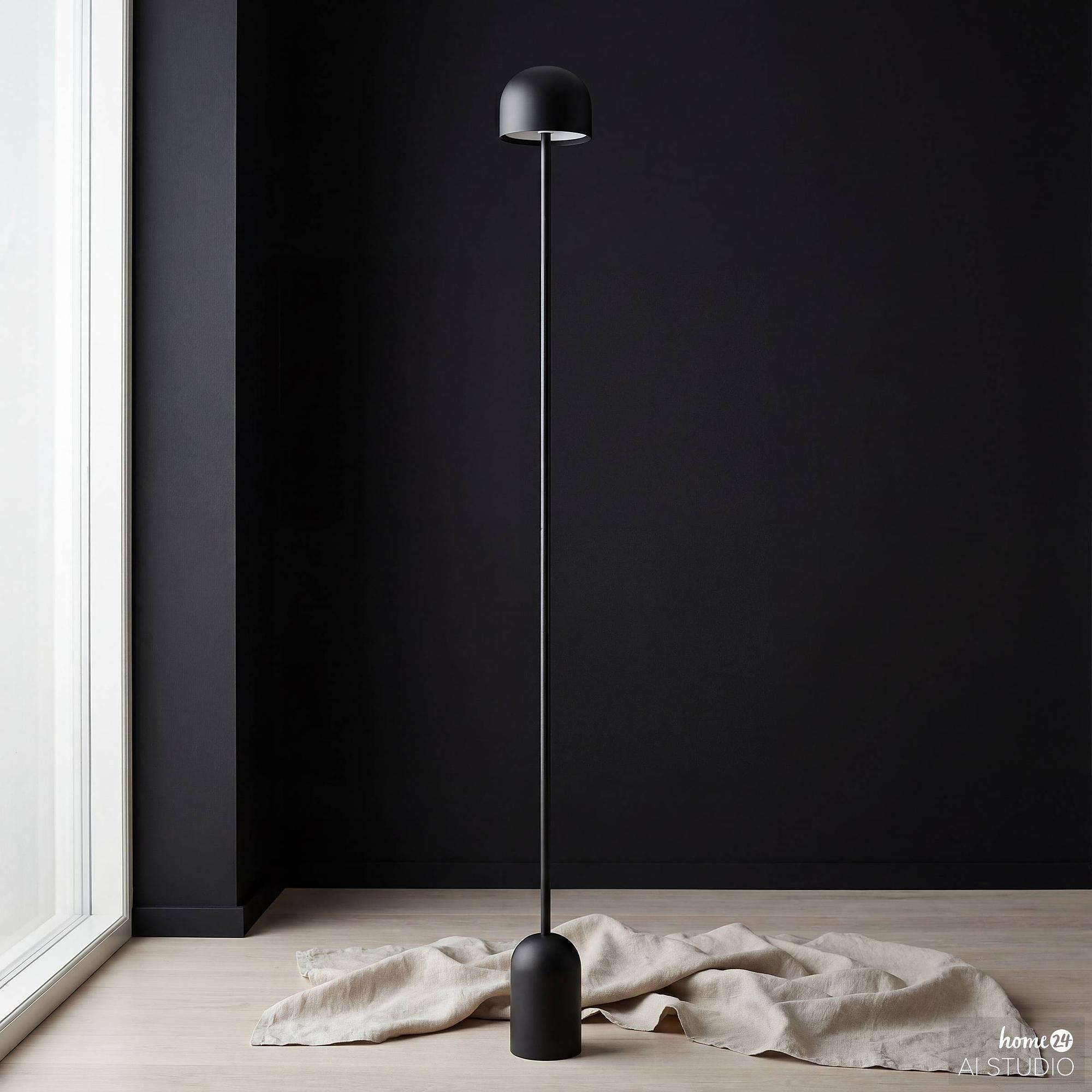 Volis Akku-Stehleuchte Eisen Schwarz 0