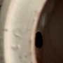 Vintage Tischlampe Keramik Braun  1