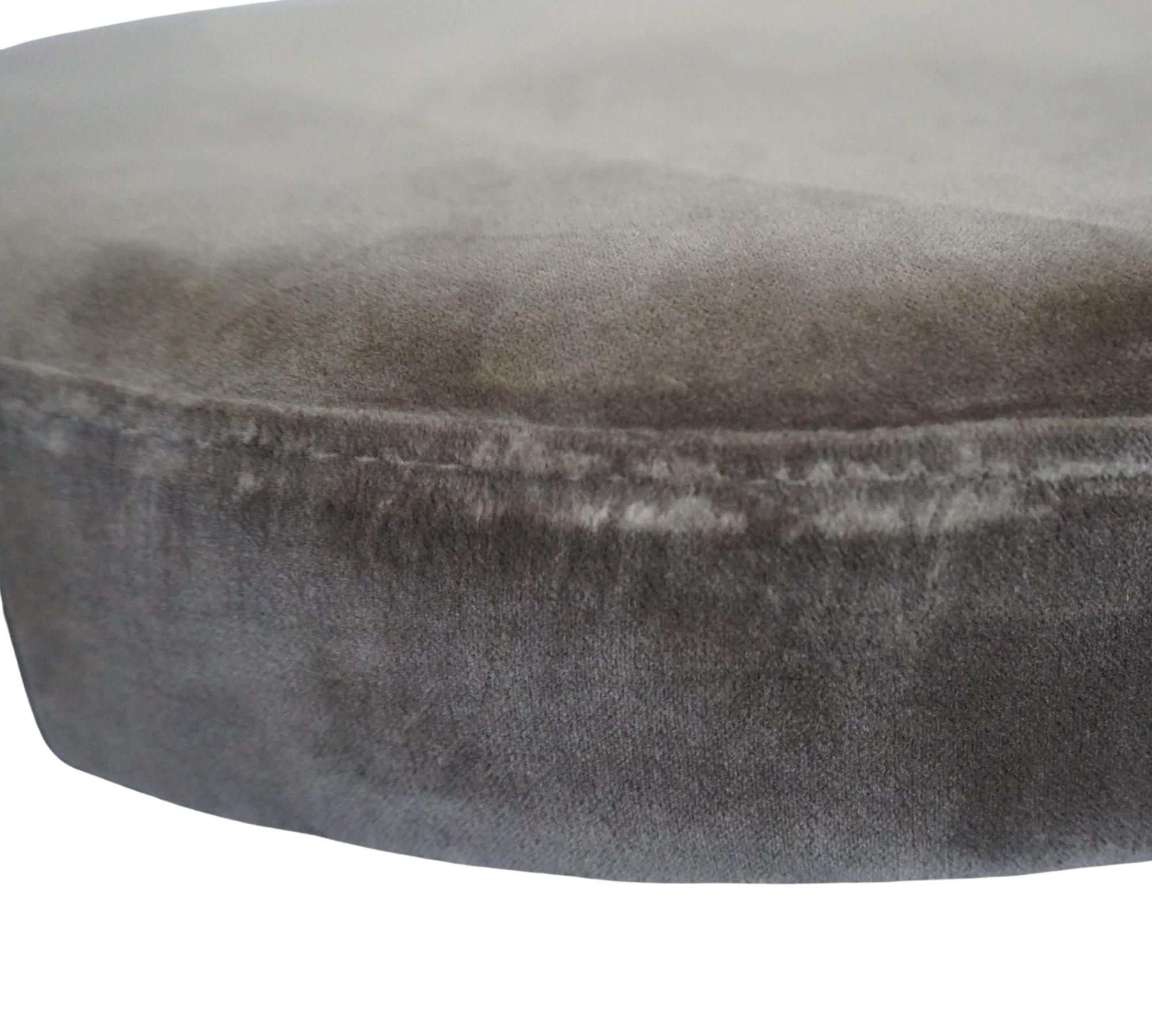 Series 430 Hocker Samt Taupe 0
