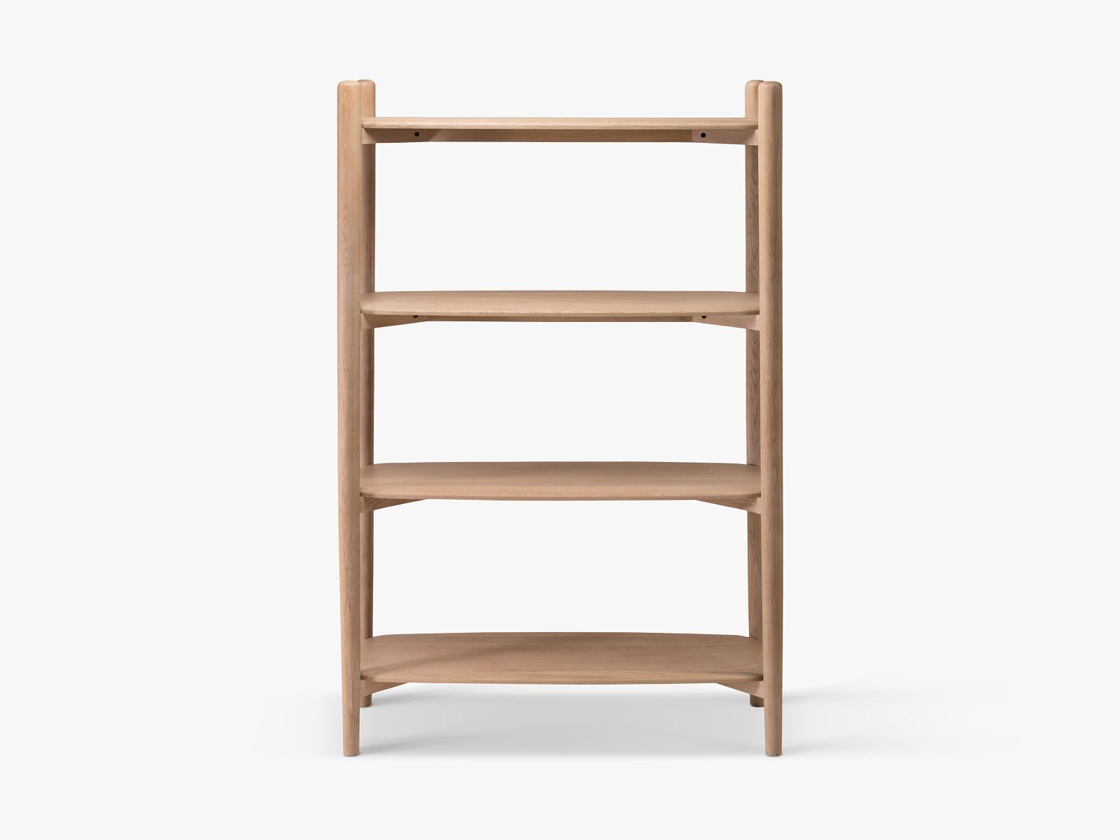 Aires Bücherregal Eichenholz Nature 1