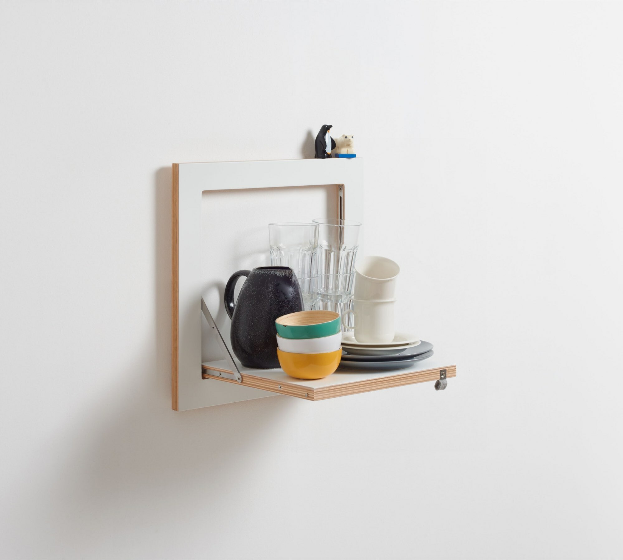 Fläpps Regal 40x40-1 Criss Cross Bunt 3