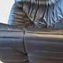 2x Togo Ecksofa Leder Braun 6