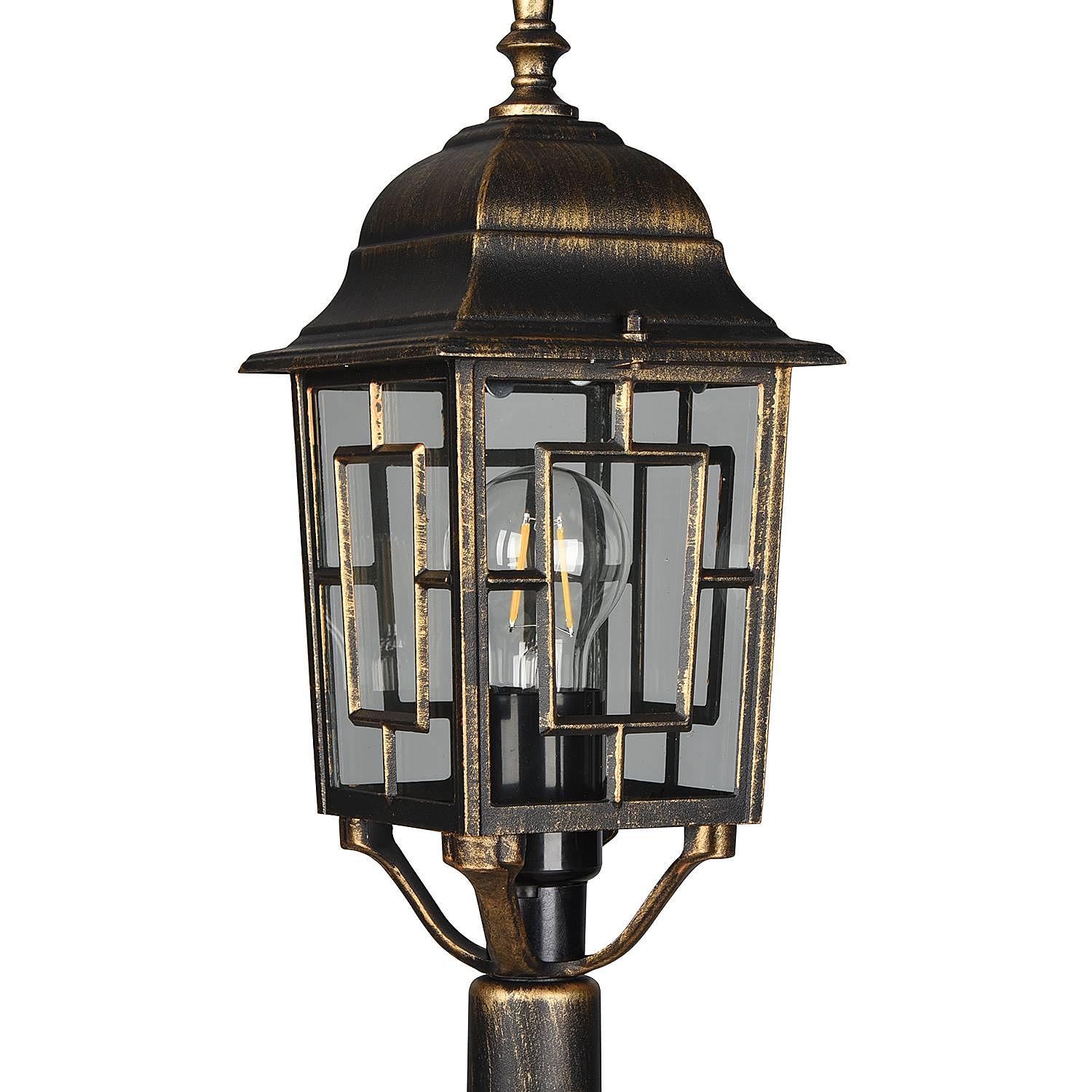 Wegeleuchte Volturno Typ B Aluminiumguss Rostbraun 4