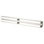 Radiant Wandleuchte Edelstahl Silber 4-flammig 0