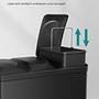 Trash Can Ibdaa Stainless Steel Black 4
